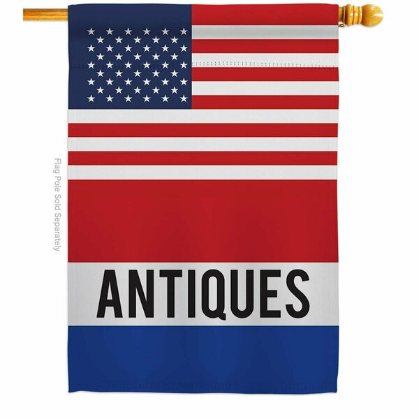 Guarderia US Antiques Novelty Merchant 28 x 40 in. Double-Sided Vertical House Flags for  Banner Garden GU3955685